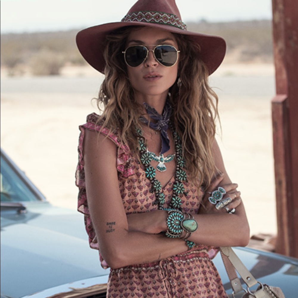 Spell and the Gypsy Sunset Road Frills Dress XS - Picture 4 of 5